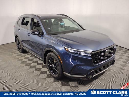 Canyon River Blue Metallic 2026 Honda CR-V Hybrid Sport-L FWD