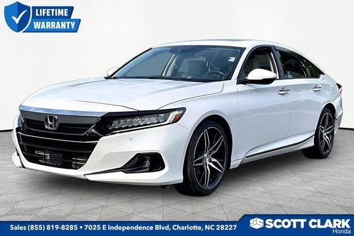 Platinum White Pearl 2022 Honda Accord Touring 2.0T