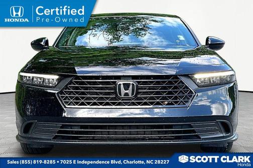 Crystal Black Pearl 2025 Honda Accord Hybrid Sport