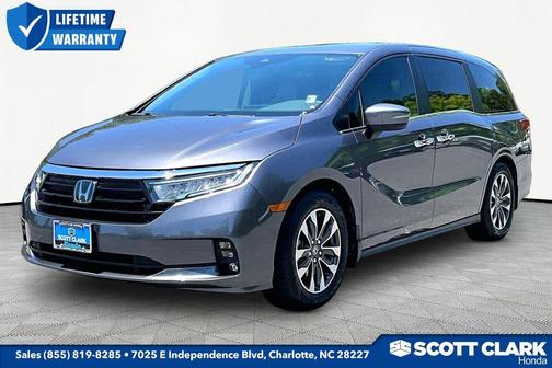 Modern Steel Metallic 2024 Honda Odyssey EX-L