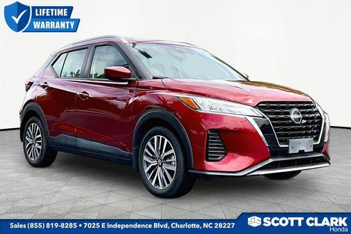 Scarlet Ember Tintcoat 2022 Nissan Kicks SV