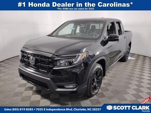 Crystal Black Pearl 2026 Honda Ridgeline Black