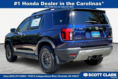 Obsidian Blue Pearl 2026 Honda Passport AWD TrailSport