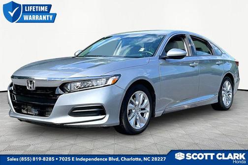 Lunar Silver Metallic 2019 Honda Accord LX