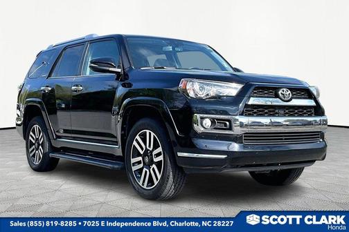Midnight Black Metallic 2017 Toyota 4Runner Limited