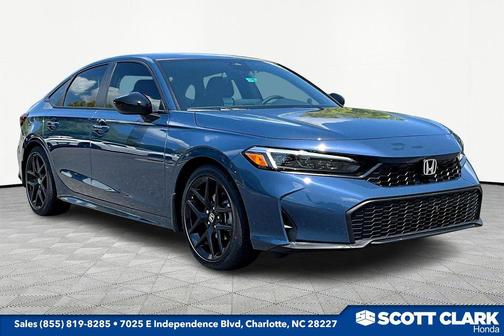 Dyno Blue Pearl 2026 Honda Civic Sport