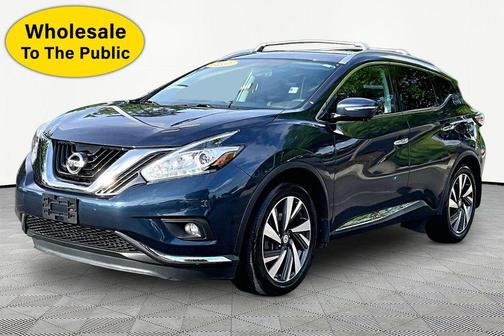 Arctic Blue Metallic 2015 Nissan Murano Platinum