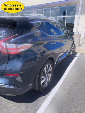 Arctic Blue Metallic 2015 Nissan Murano Platinum