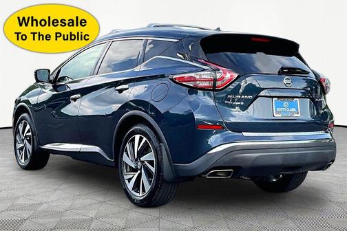 Arctic Blue Metallic 2015 Nissan Murano Platinum
