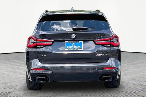 Dark Graphite Metallic 2022 BMW X3 M40i