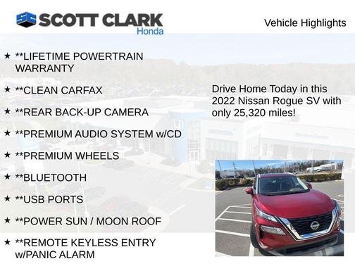 2022 Nissan Rogue SV