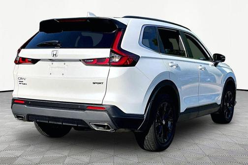 Platinum White Pearl 2025 Honda CR-V Hybrid Sport AWD