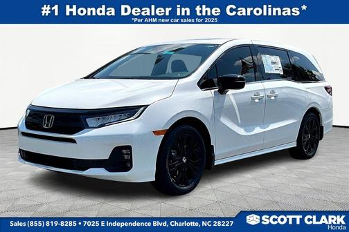 Platinum White Pearl 2026 Honda Odyssey Sport-L