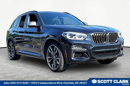 Carbon Black Metallic 2021 BMW X3 M40i