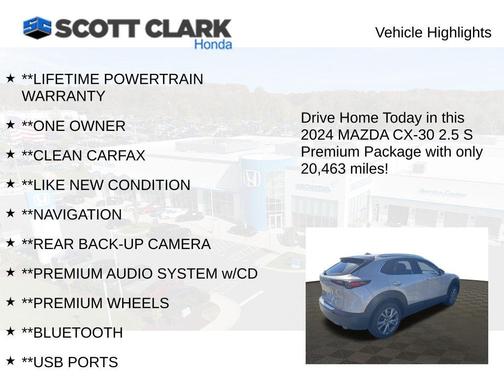 2024 Mazda CX-30 2.5 S Premium Package