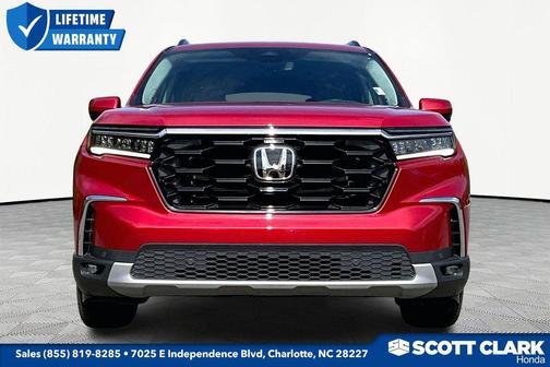Radiant Red Metallic II 2025 Honda Pilot Touring 8-Passenger