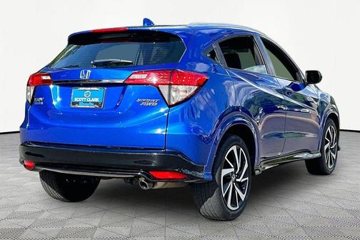 Aegean Blue Metallic 2019 Honda HR-V Sport