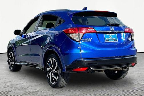 Aegean Blue Metallic 2019 Honda HR-V Sport