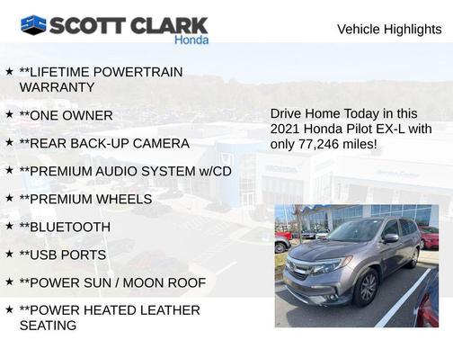 2021 Honda Pilot 2WD EX-L