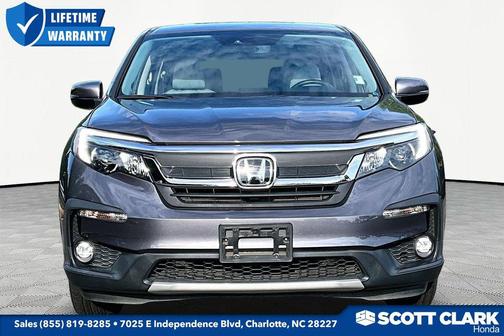 Modern Steel Metallic 2021 Honda Pilot 2WD EX-L