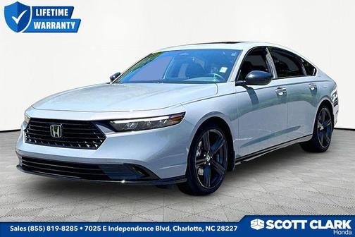 Urban Gray Pearl 2025 Honda Accord Hybrid Sport-L