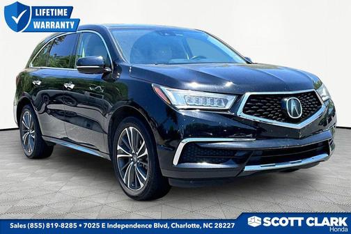 Majestic Black Pearl 2020 Acura MDX 3.5L w/Technology Package