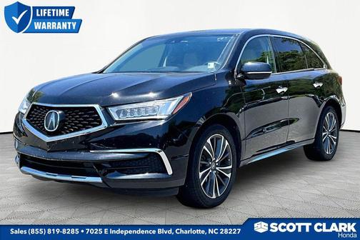 Majestic Black Pearl 2020 Acura MDX 3.5L w/Technology Package