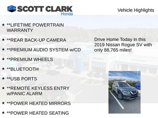 2019 Nissan Rogue SV