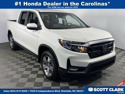 Platinum White Pearl 2026 Honda Ridgeline RTL