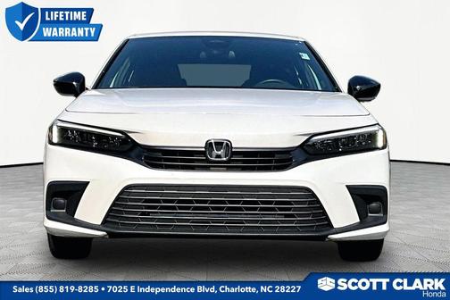 Platinum White Pearl 2024 Honda Civic Sport