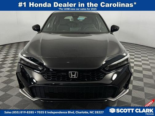 Crystal Black Pearl 2026 Honda Civic Hybrid Sport