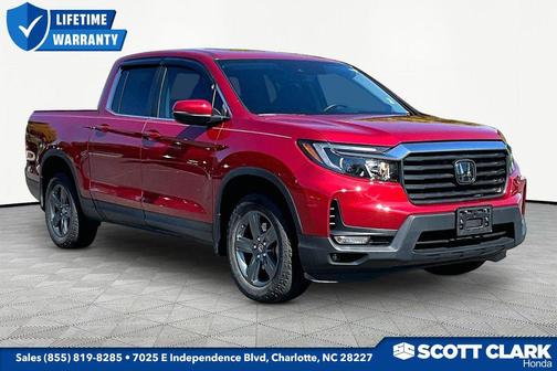 Radiant Red Metallic II 2023 Honda Ridgeline RTL