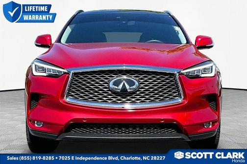 Dynamic Sunstone Red 2023 INFINITI QX50 SENSORY AWD