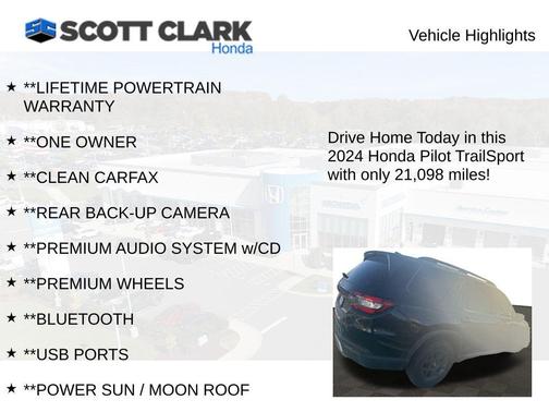 2024 Honda Pilot TrailSport