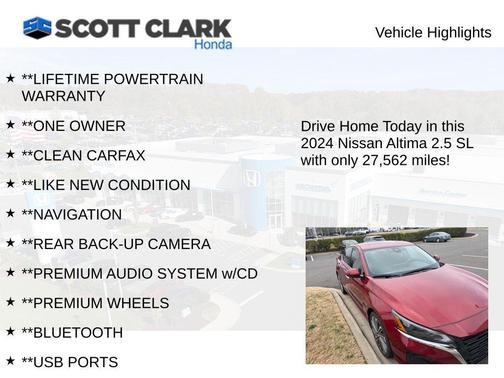 2024 Nissan Altima 2.5 SL