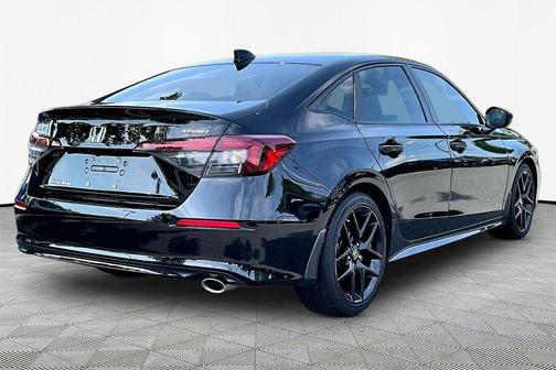 Crystal Black Pearl 2025 Honda Civic Sport