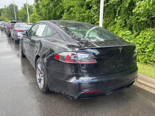 Solid Black 2021 Tesla Model S Plaid