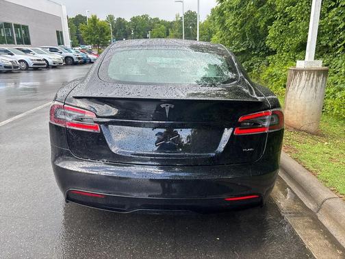 Solid Black 2021 Tesla Model S Plaid