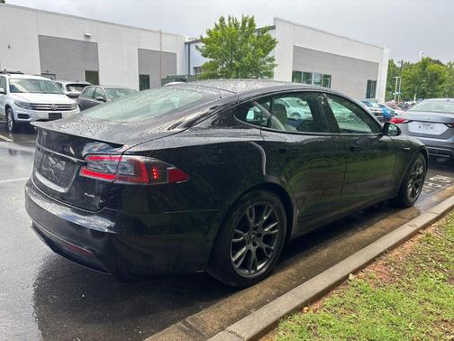 Solid Black 2021 Tesla Model S Plaid