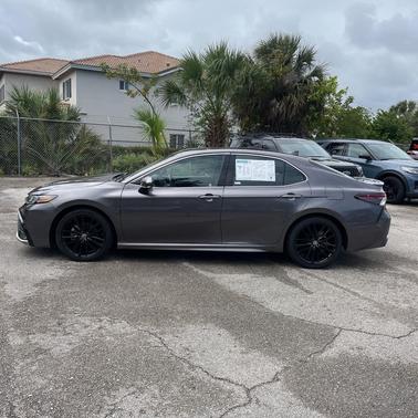 Predawn Gray Mica 2024 Toyota Camry XSE