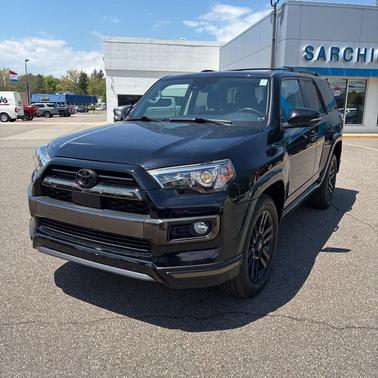 Midnight Black Metallic 2020 Toyota 4Runner Nightshade Special Edition