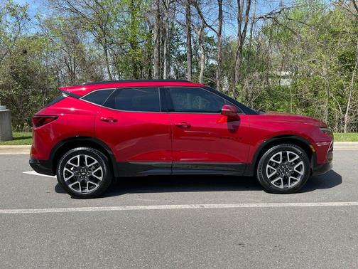 Radiant Red Tintcoat 2025 Chevrolet Blazer RS