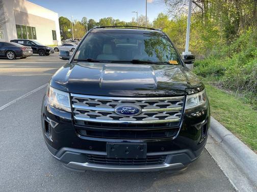 Shadow Black 2018 Ford Explorer XLT