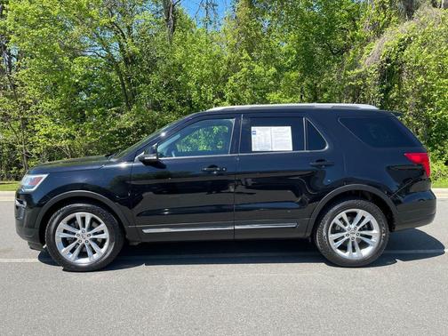 Shadow Black 2018 Ford Explorer XLT