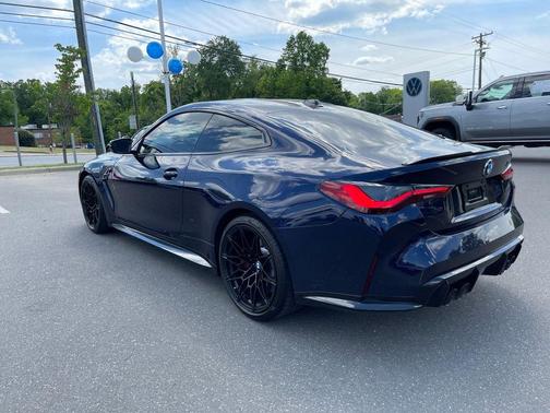 Tanzanite Blue II Metallic 2024 BMW M4 Competition
