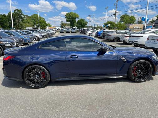 Tanzanite Blue II Metallic 2024 BMW M4 Competition