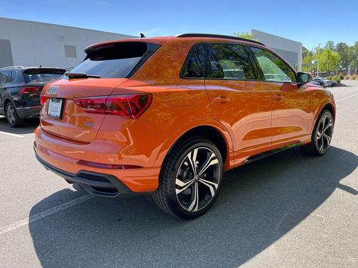 Pulse Orange 2023 Audi Q3 45 S line Premium Plus