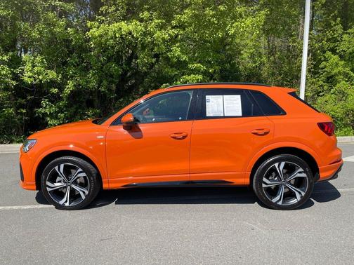 Pulse Orange 2023 Audi Q3 45 S line Premium Plus