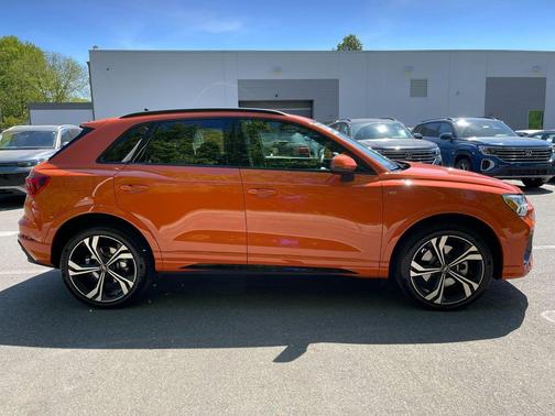 Pulse Orange 2023 Audi Q3 45 S line Premium Plus