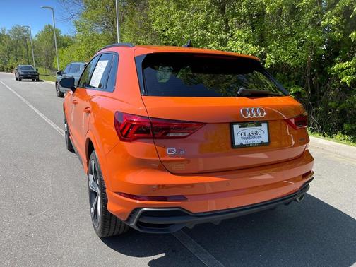 Pulse Orange 2023 Audi Q3 45 S line Premium Plus